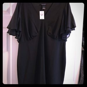Black evening dress
